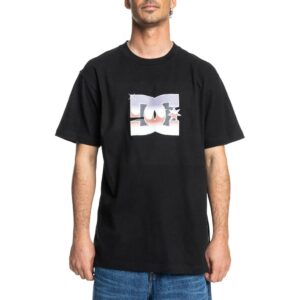 DC Metallic Star S/S T-Shirt - Black