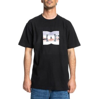 DC Metallic Star S/S T-Shirt - Black
