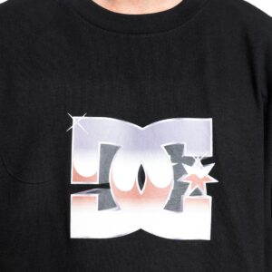 DC Metallic Star S/S T-Shirt - Black