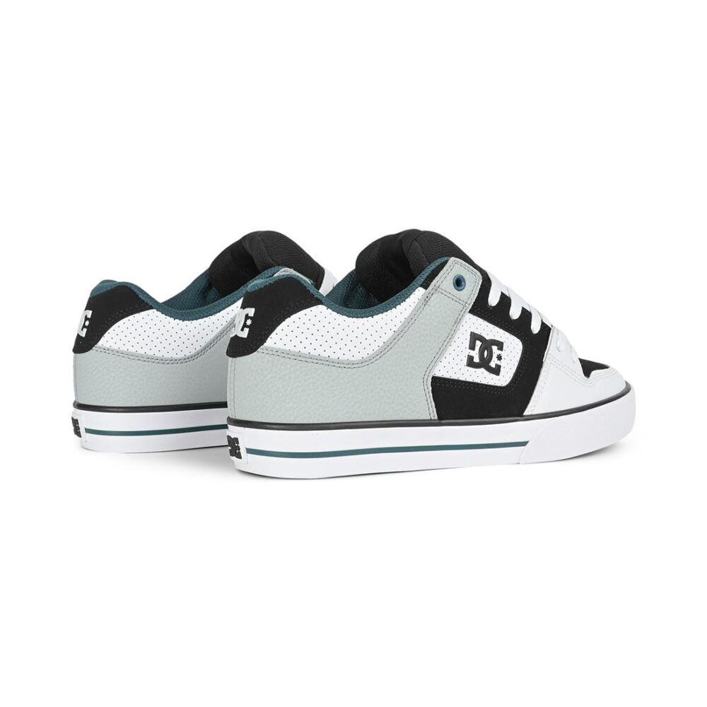 DC Pure Skate Shoes - New Teal/White