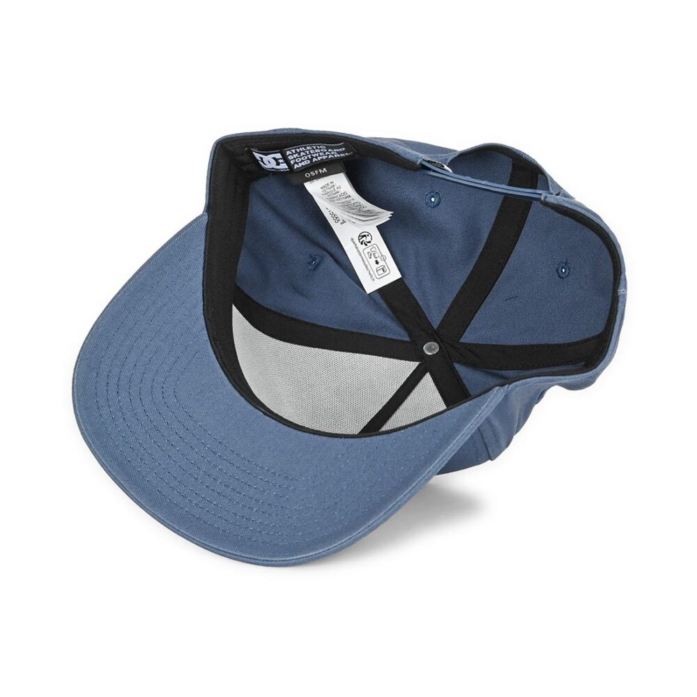 DC Reynotts Snapback Cap - Vintage Indigo