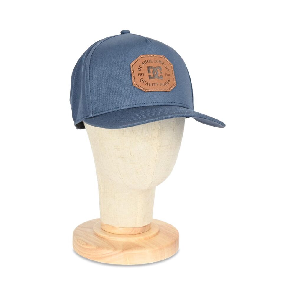 DC Reynotts Snapback Cap - Vintage Indigo