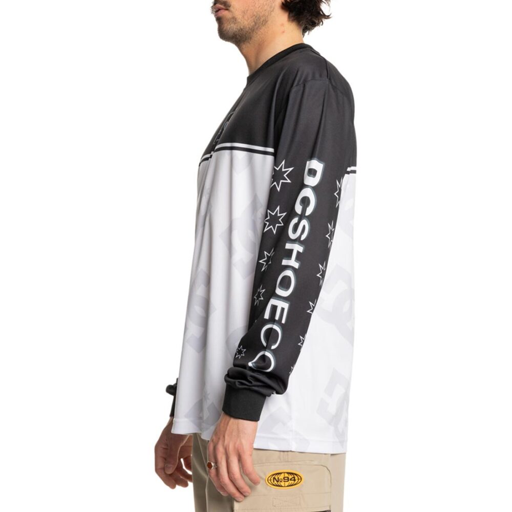 DC Rock It L/S Jersey T-Shirt - Black