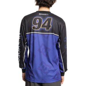 DC Rock It L/S Jersey T-Shirt - Royal Blue