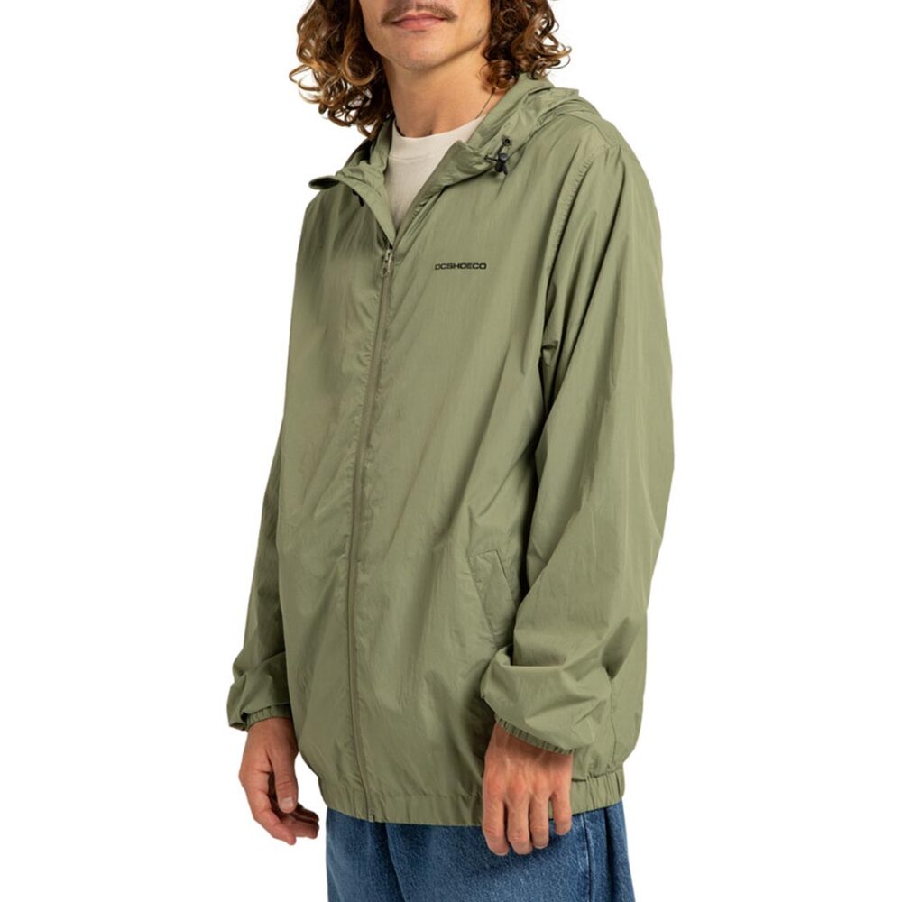 DC Sentinel Windbreaker Jacket - Deep Lichen Green