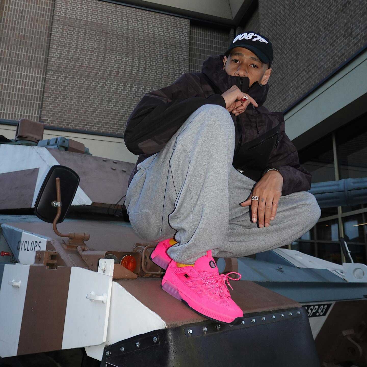 DC Shoes Lucien Clarke Hot Pink