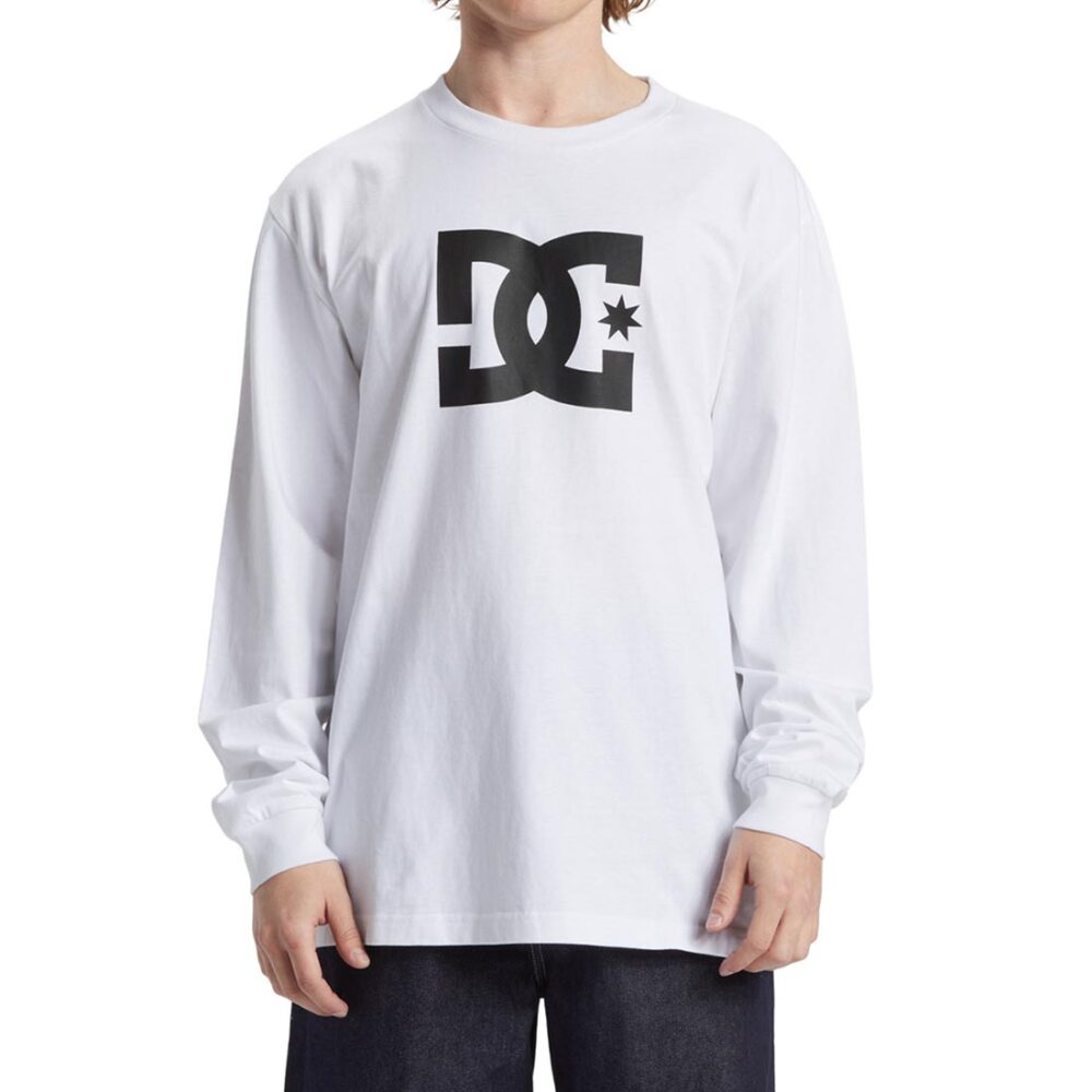 DC Star Long-Sleeved T-Shirt - White