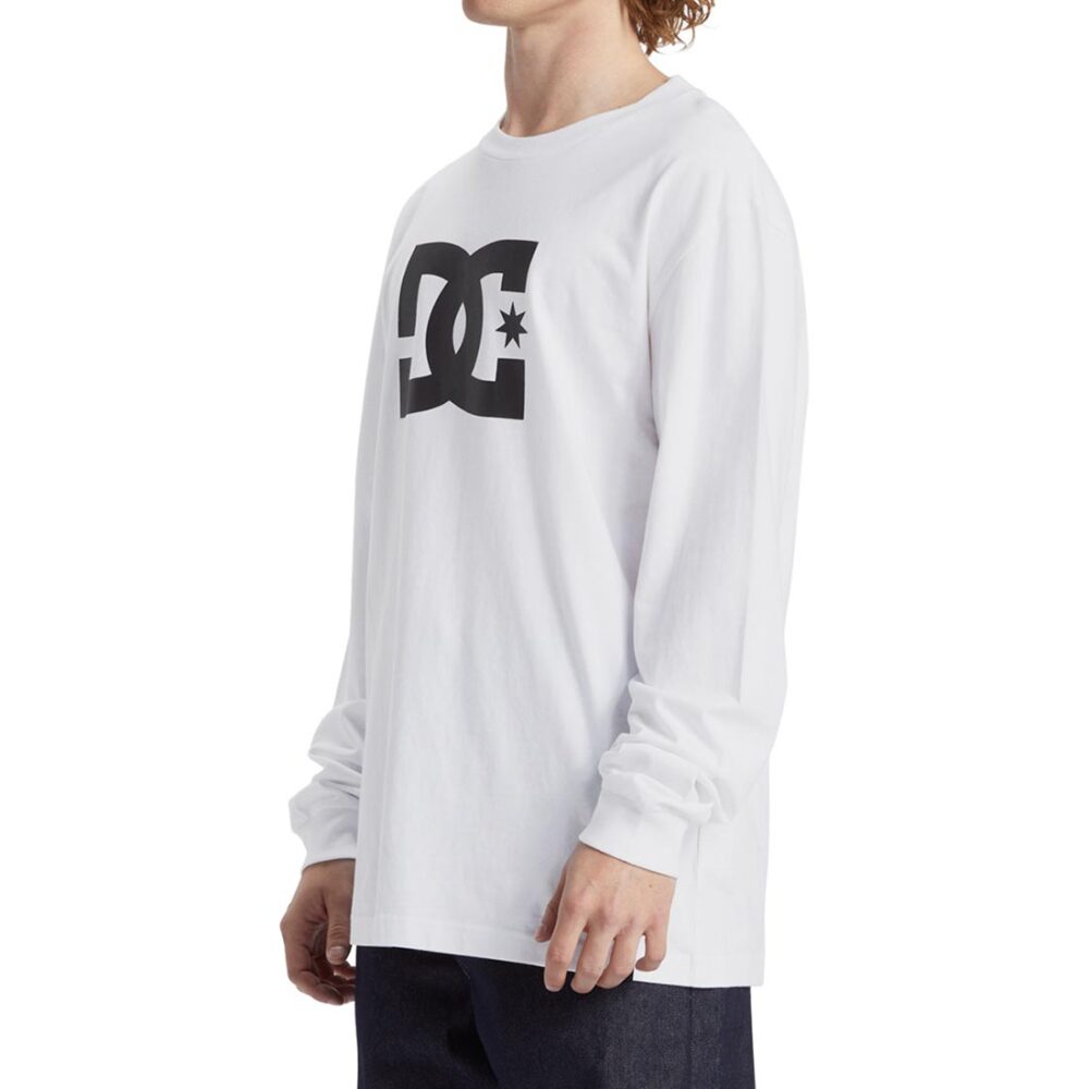 DC Star Long-Sleeved T-Shirt - White