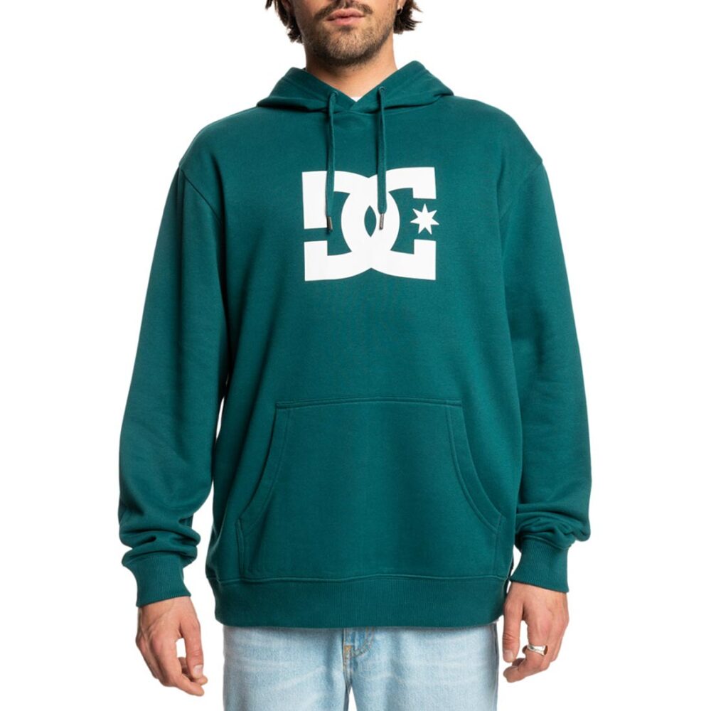 DC Star Pullover Hoodie - Deep Teal