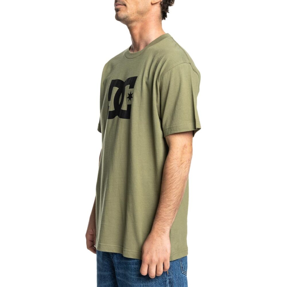 DC Star Short-Sleeved T-Shirt - Deep Lichen Green
