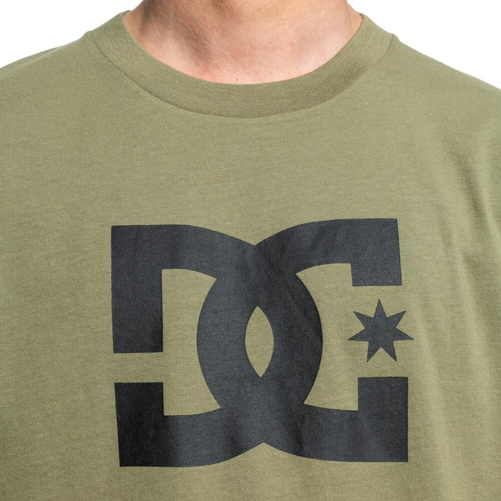 DC Star Short-Sleeved T-Shirt - Deep Lichen Green