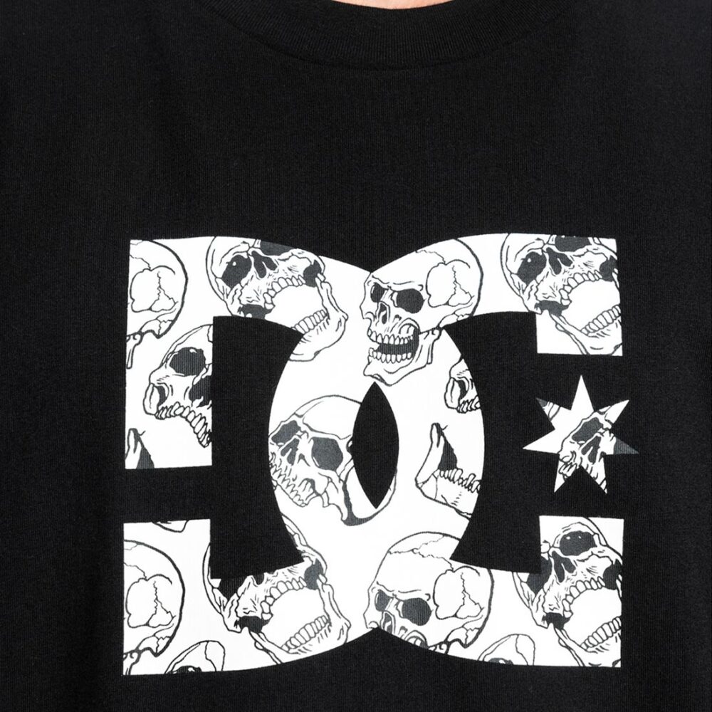 DC Star Skully S/S T-Shirt - Black