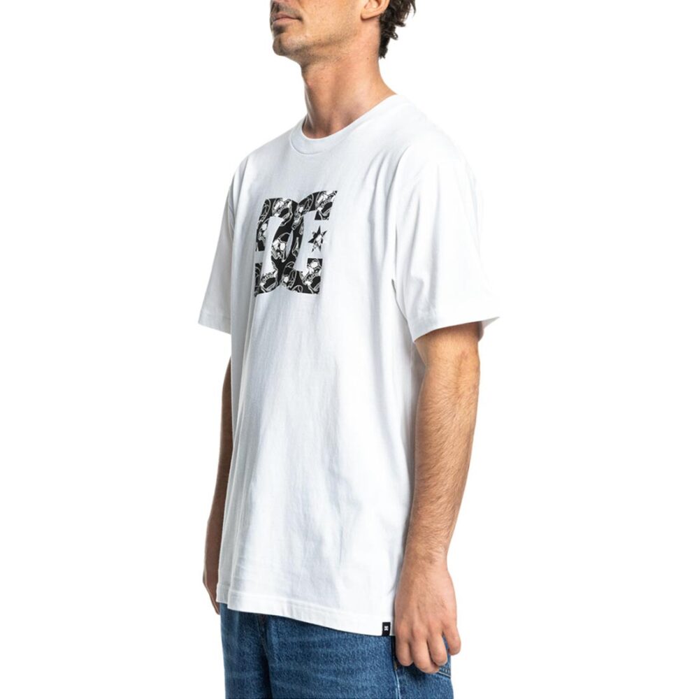 DC Star Skully S/S T-Shirt - White