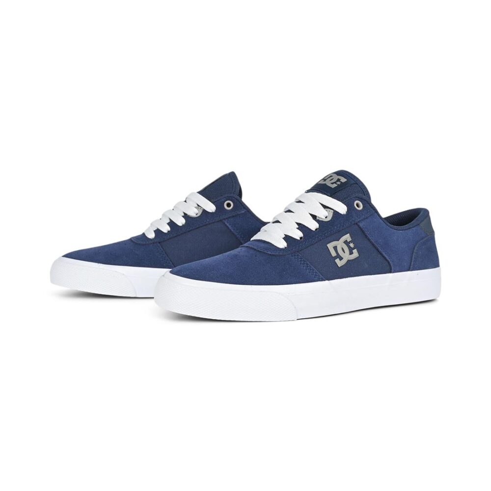DC Teknic Skate Shoes - Navy/Blue/White