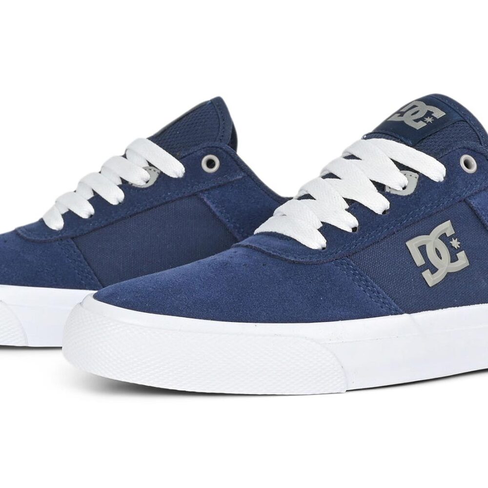DC Teknic Skate Shoes - Navy/Blue/White