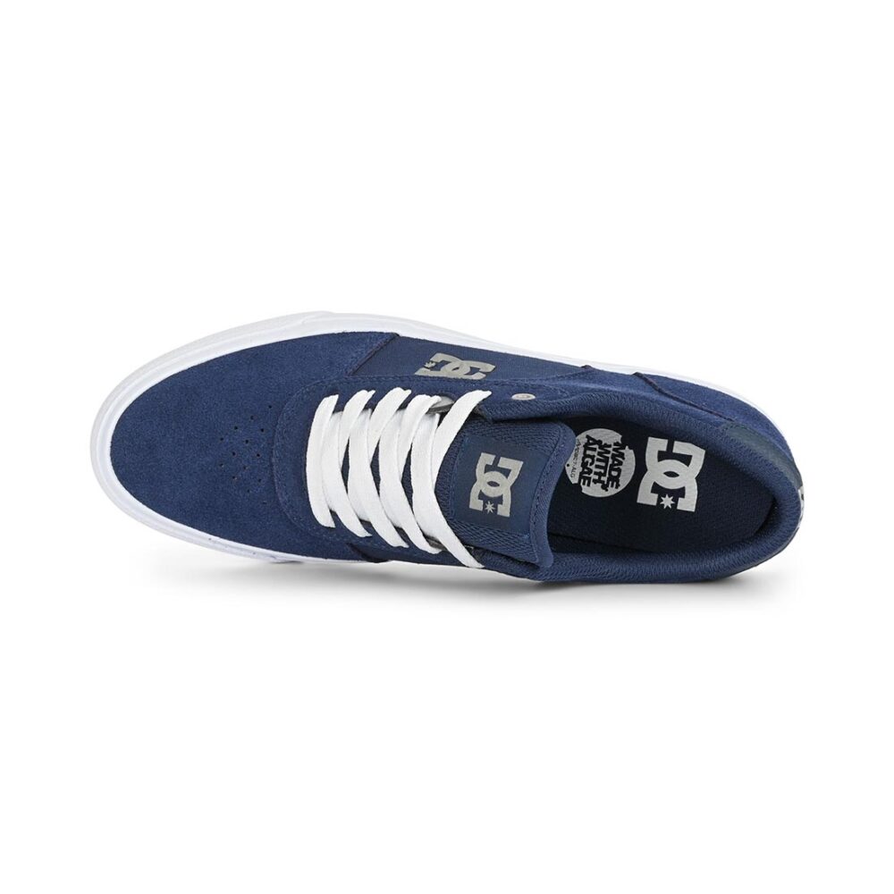 DC Teknic Skate Shoes - Navy/Blue/White