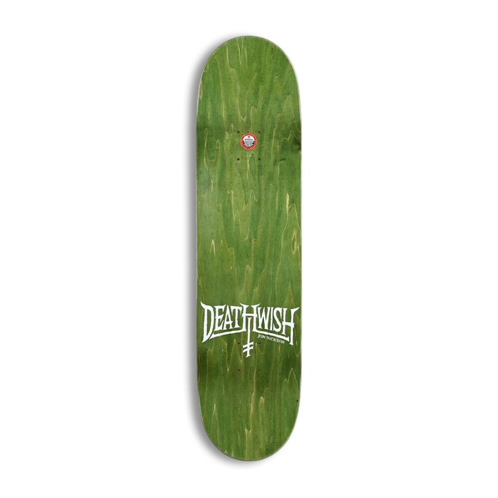 Deathwish Dickson Red Dawn 8.25" Skateboard Deck