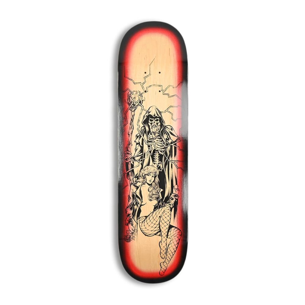 Deathwish Dickson Red Dawn 8.25" Skateboard Deck
