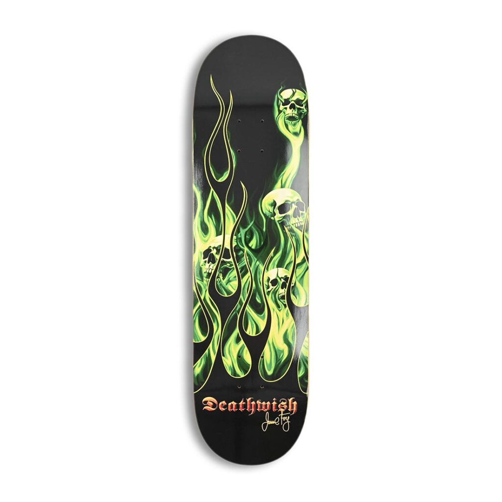Deathwish Foy Ammonia Burn 8.3875″ Skateboard Deck