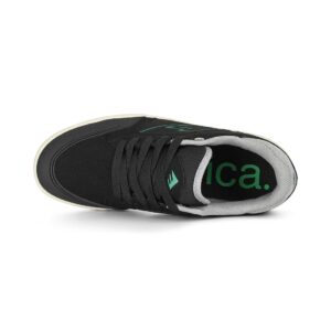 Emerica Heritic Skate Shoes - Black/Tan