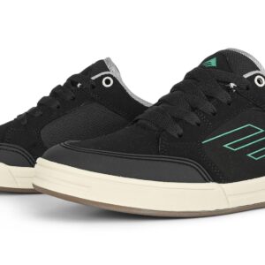 Emerica Heritic Skate Shoes - Black/Tan