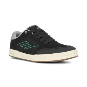 Emerica Heritic Skate Shoes - Black/Tan