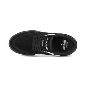 Emerica Hoban Skate Shoes - Black/Black/White