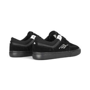 Emerica Hoban Skate Shoes - Black/Black/White