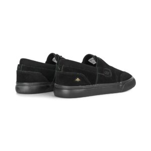 Emerica Servold Skate Shoes - Black/Black
