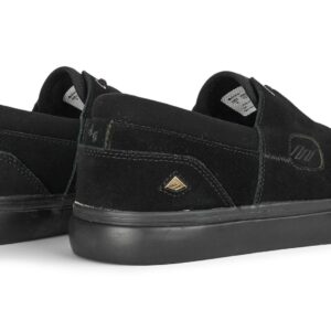 Emerica Servold Skate Shoes - Black/Black