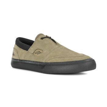 Emerica Servold Skate Shoes - Olive/Black