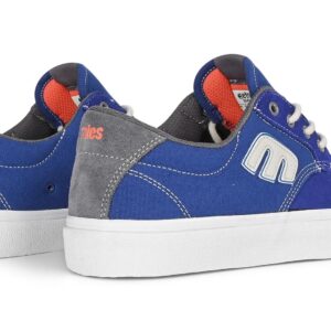 Etnies Barge Plus Skate Shoes - Navy/Dark Grey/Blue