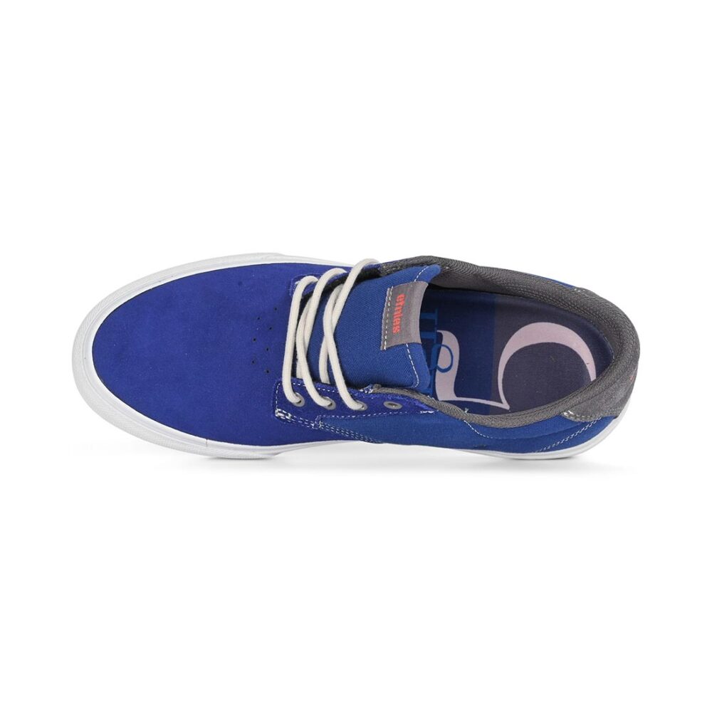 Etnies Barge Plus Skate Shoes - Navy/Dark Grey/Blue