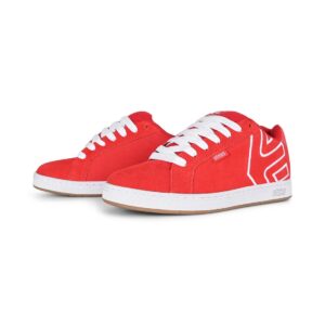 Etnies Fader Skate Shoes - Red/White/Gum