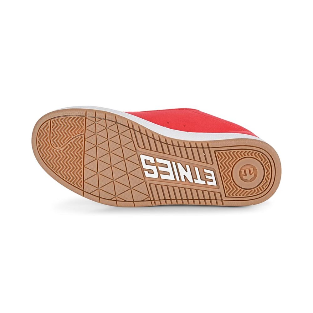 Etnies Fader Skate Shoes - Red/White/Gum