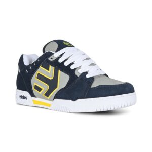 Etnies Faze Skate Shoes - Navy/Grey/Yellow