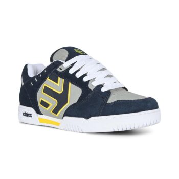 Etnies Faze Skate Shoes - Navy/Grey/Yellow
