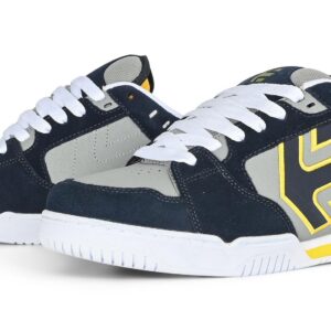 Etnies Faze Skate Shoes - Navy/Grey/Yellow
