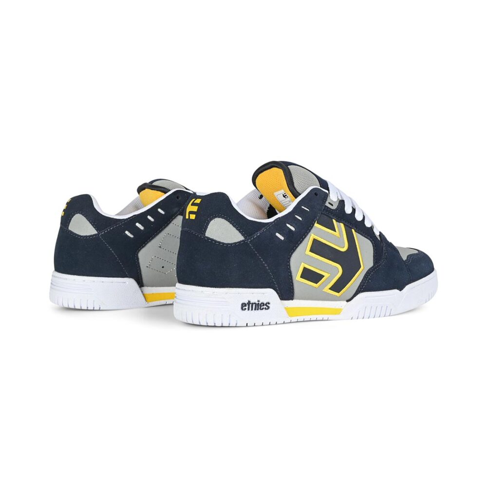 Etnies Faze Skate Shoes - Navy/Grey/Yellow