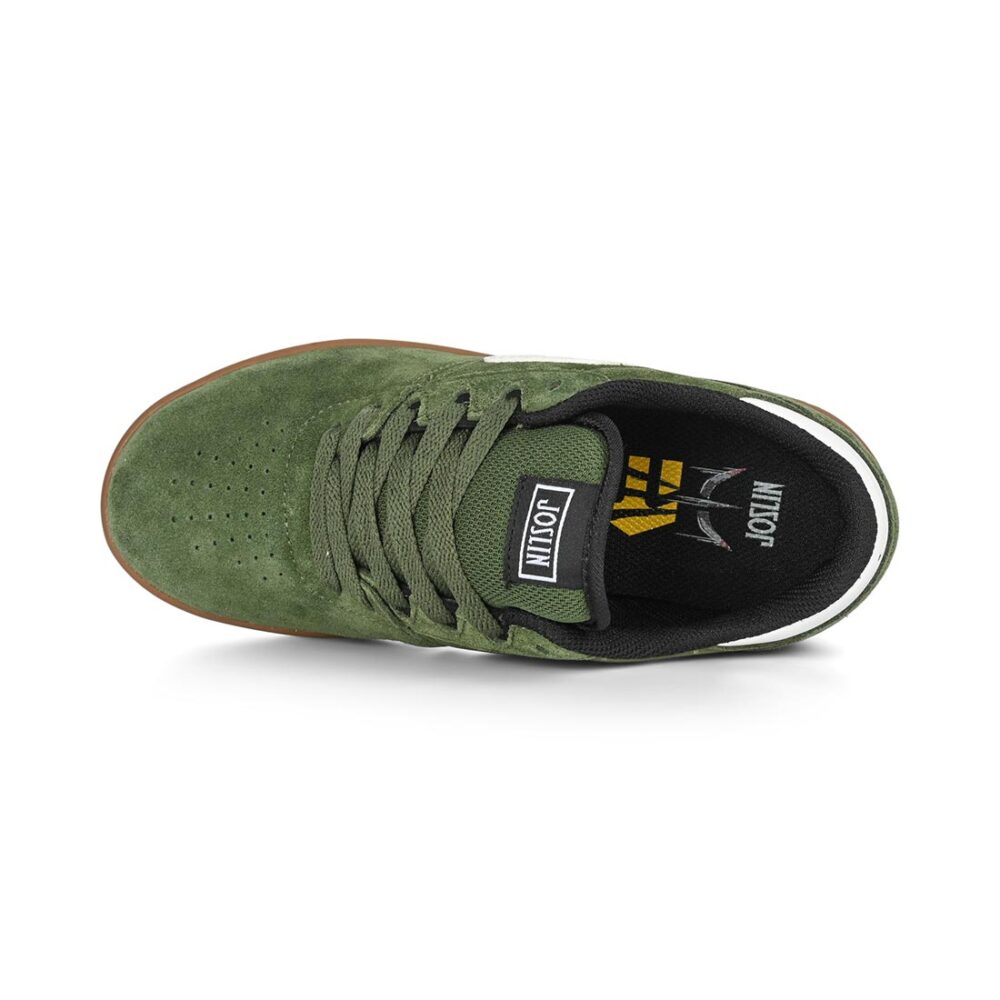 Etnies JOSL1N (Youth) Skate Shoes - Green/White/Gum