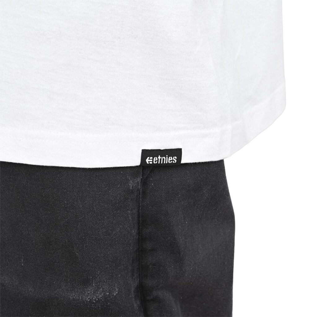 Etnies Joslin S/S T-Shirt - White/Black - Supereight