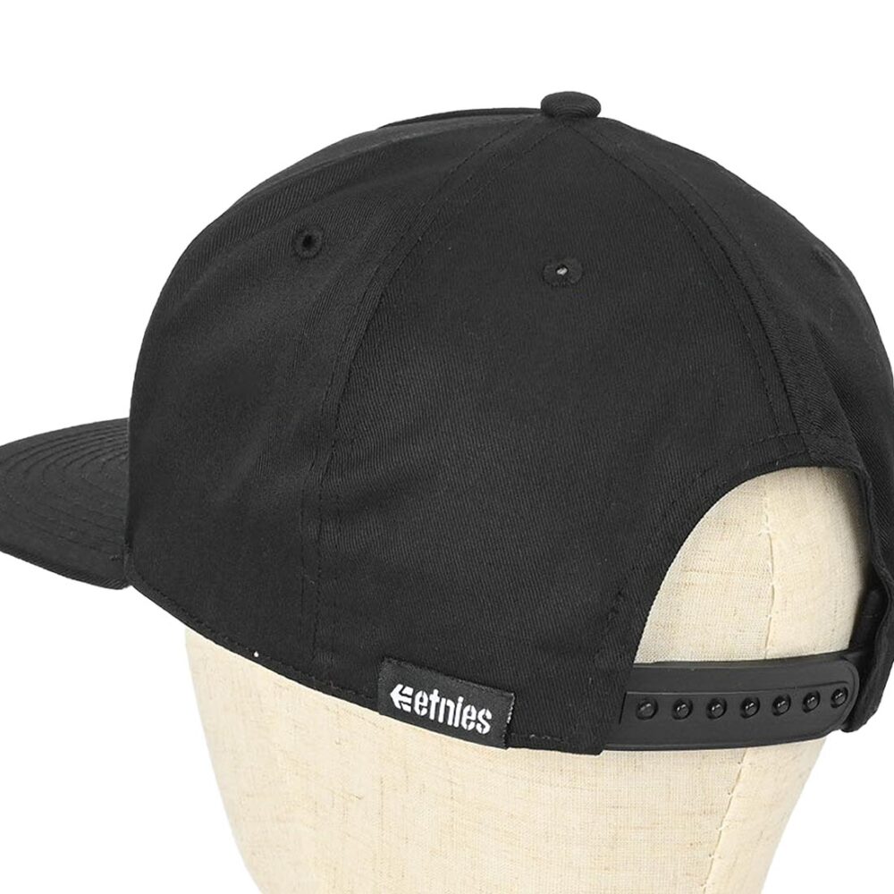 Etnies Joslin Snapback Cap – Black/White