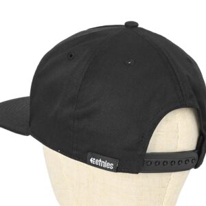 Etnies Joslin Snapback Cap – Black/White