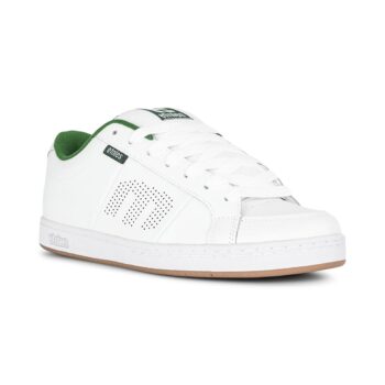 Etnies Kingpin Skate Shoes - White/Green