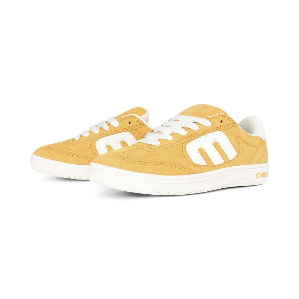 Etnies Lo Cut Skate Shoes - Mustard