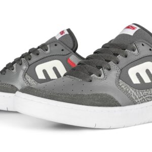 Etnies Loot Skate Shoes - Grey/Light Grey/Red