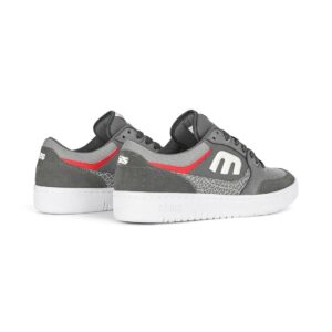 Etnies Loot Skate Shoes - Grey/Light Grey/Red