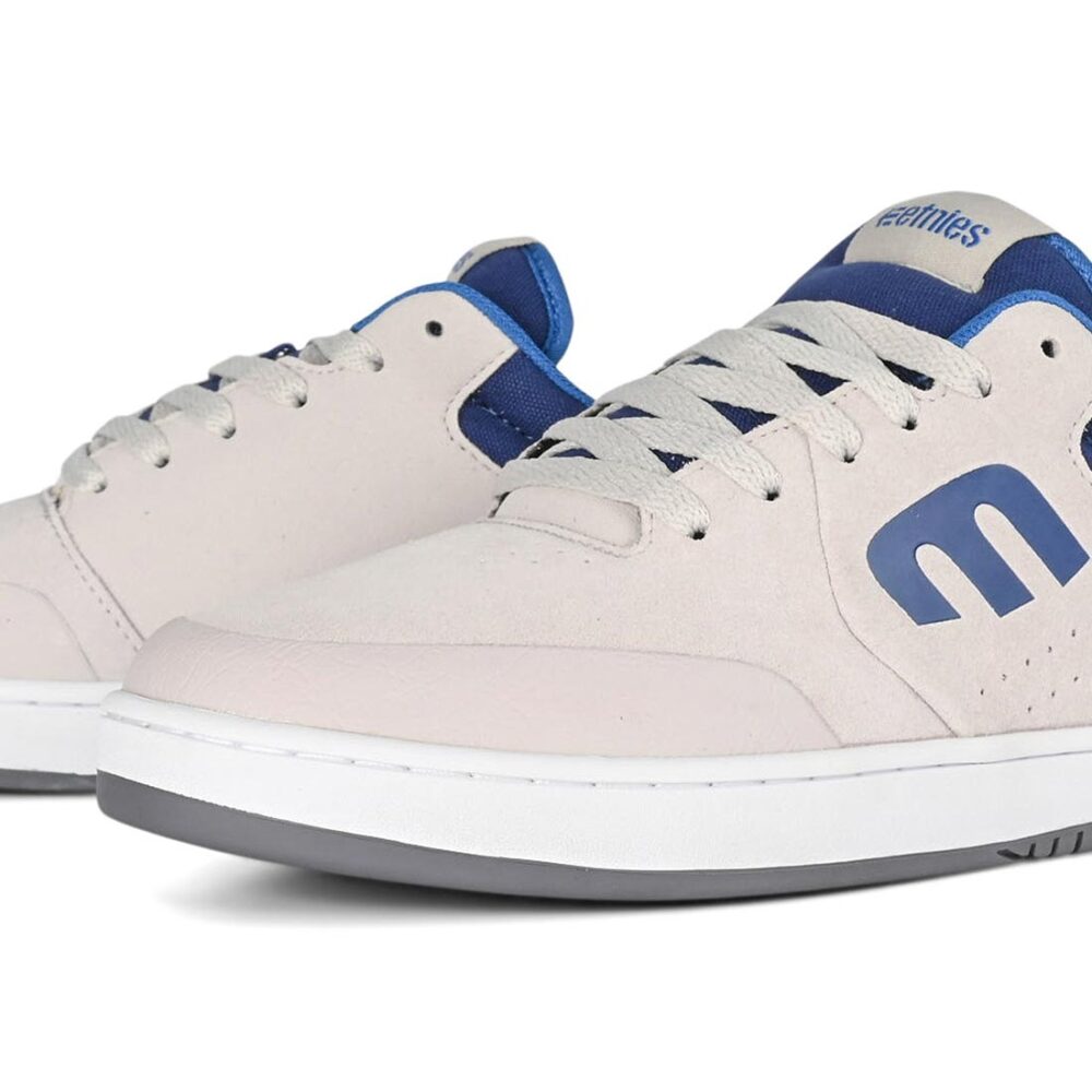 Etnies Marana Skate Shoes - Grey/Navy/Red