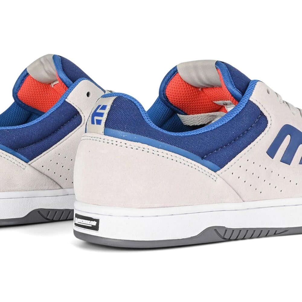 Etnies Marana Skate Shoes - Grey/Navy/Red