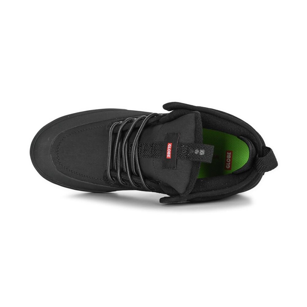 Globe Motley Mid Winterised Skate Shoes - Black/Lime/Summit